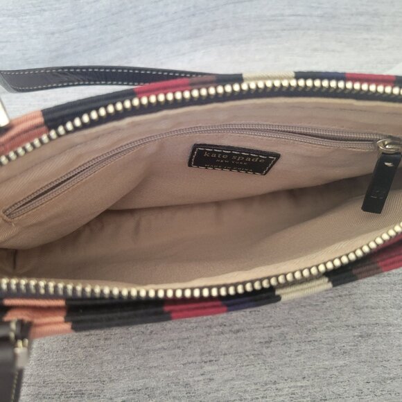Kate Spade Handbag Multicolor York Stripe - Picture 9 of 12
